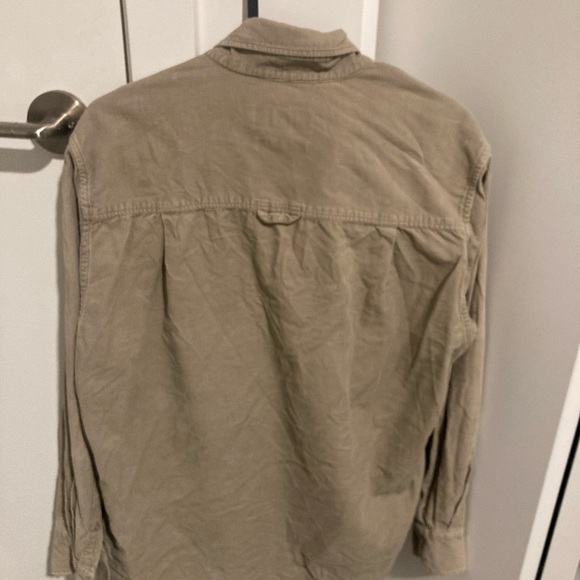 Beige/Tan corduroy shirt - Picture 3 of 3